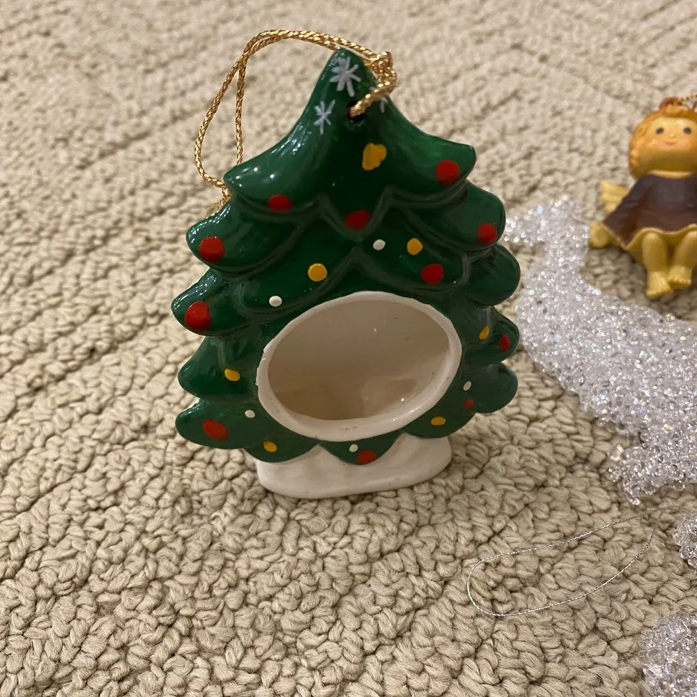 vintage christmas holiday ornaments